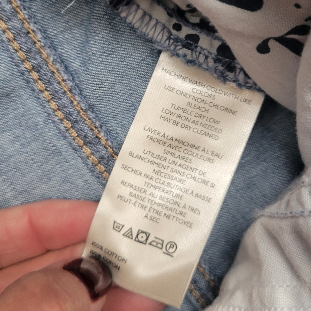 We The Free Lnan Crop Harem Jeans Size L - Picture 6 of 11